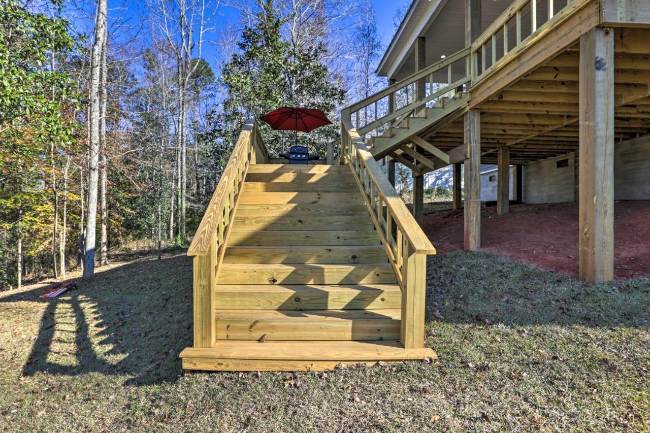 White Oak Creek Home With Views, Deck And Pool Access! Eufaula Esterno foto