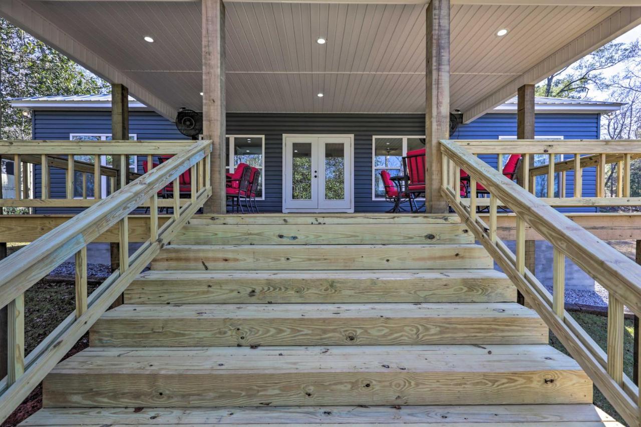 White Oak Creek Home With Views, Deck And Pool Access! Eufaula Esterno foto