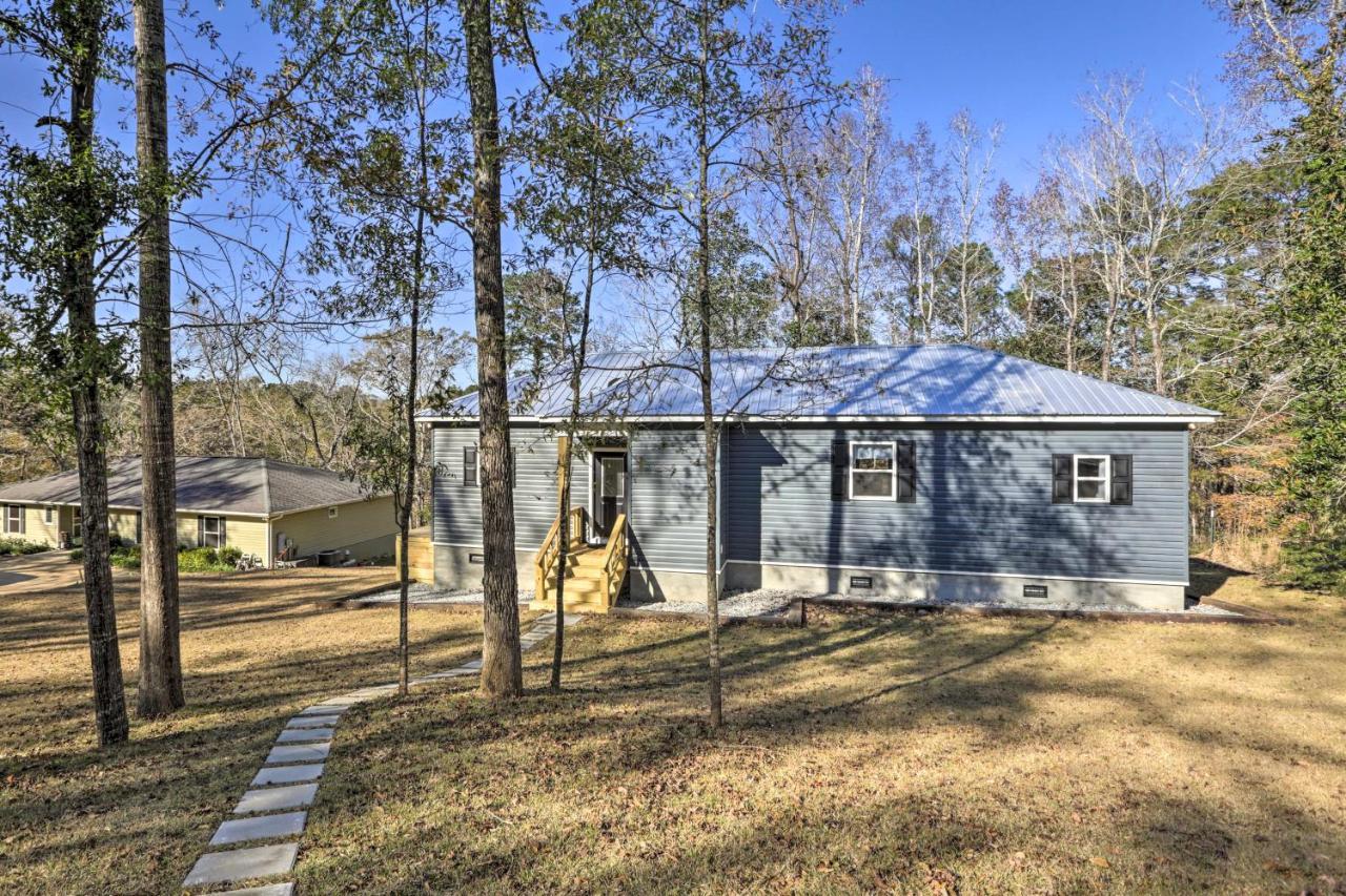 White Oak Creek Home With Views, Deck And Pool Access! Eufaula Esterno foto