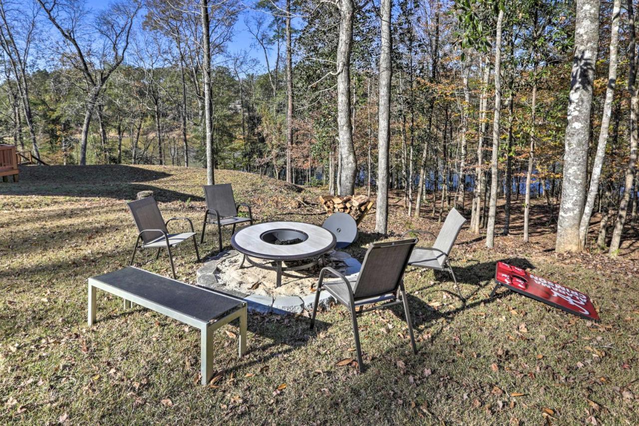 White Oak Creek Home With Views, Deck And Pool Access! Eufaula Esterno foto