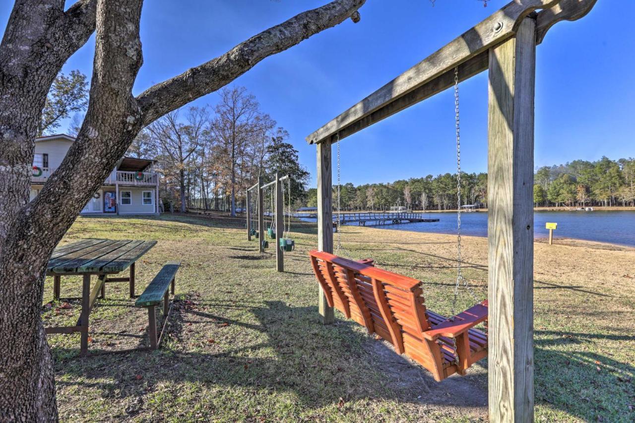White Oak Creek Home With Views, Deck And Pool Access! Eufaula Esterno foto