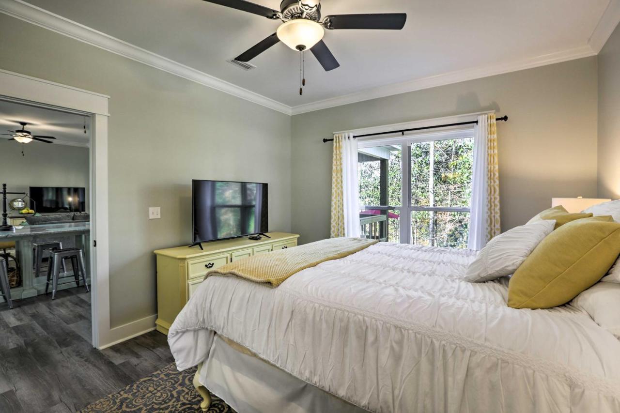 White Oak Creek Home With Views, Deck And Pool Access! Eufaula Esterno foto